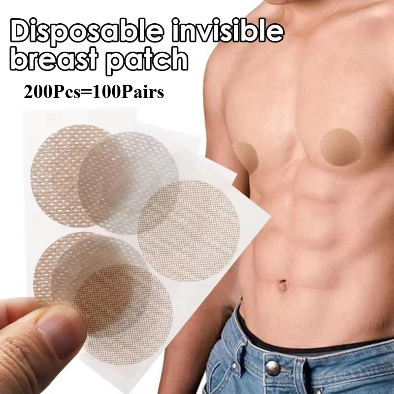 200 adet Görünmez Erkek Meme K - Nipple Cover Pasties incelemesi ve fiyatı