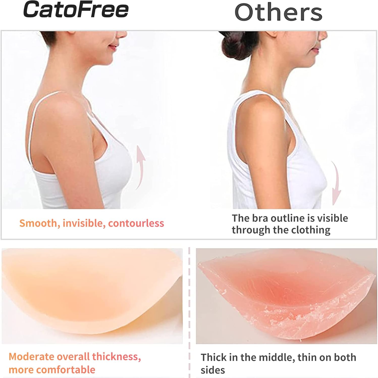Push-Up Telsiz Katı Silikon Sü - Strapless Bra Backless incelemesi ve fiyatı